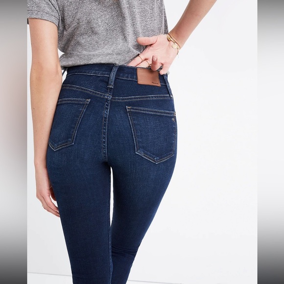 Madewell 10" High-Rise Skinny Jeans Size 25 - Picture 6 of 10